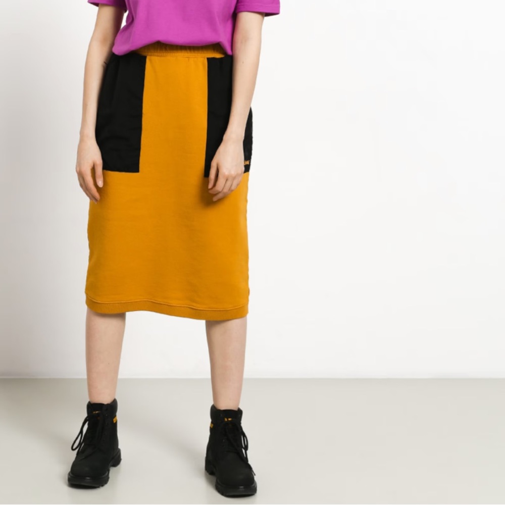 NWT Stussy Simone Contrast Pocket Fleece Skirt